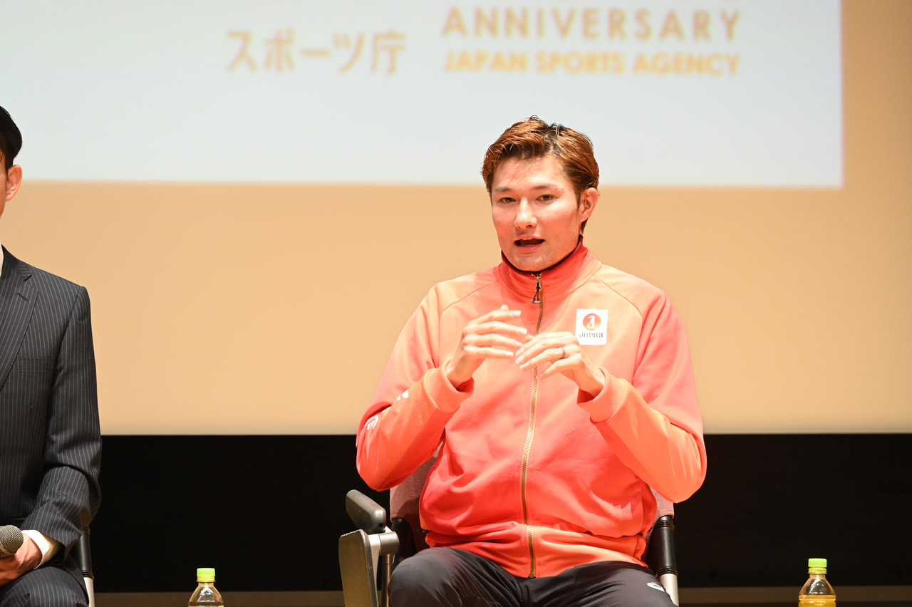 山田真樹氏がトークセッションで語っている画像