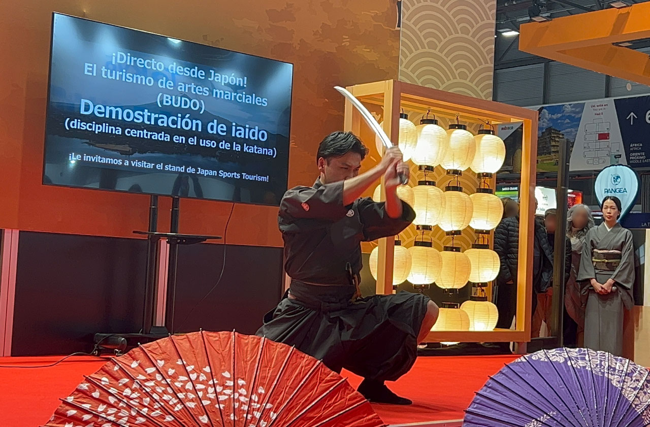 居合道によるサムライパフォーマンス：イメージ