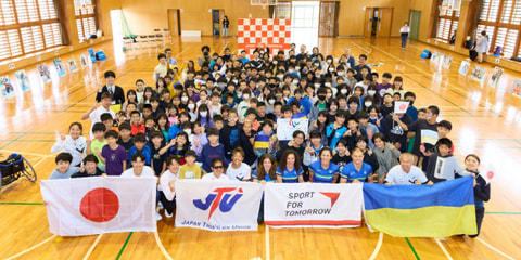 ウクライナのパラトライアスリートに日本での合宿の機会を！～スポーツを通じた国際貢献「Sport for Tomorrow」が目指す未来～
